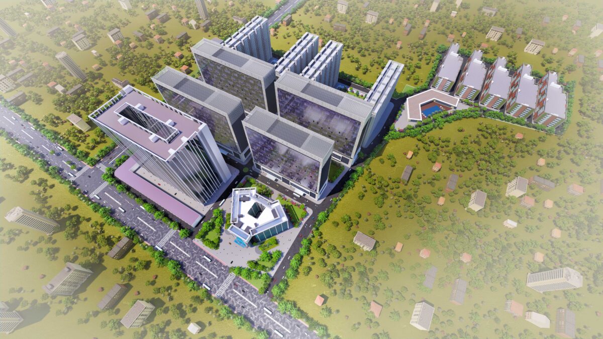 PFIZER, MIDC Birds Eye view