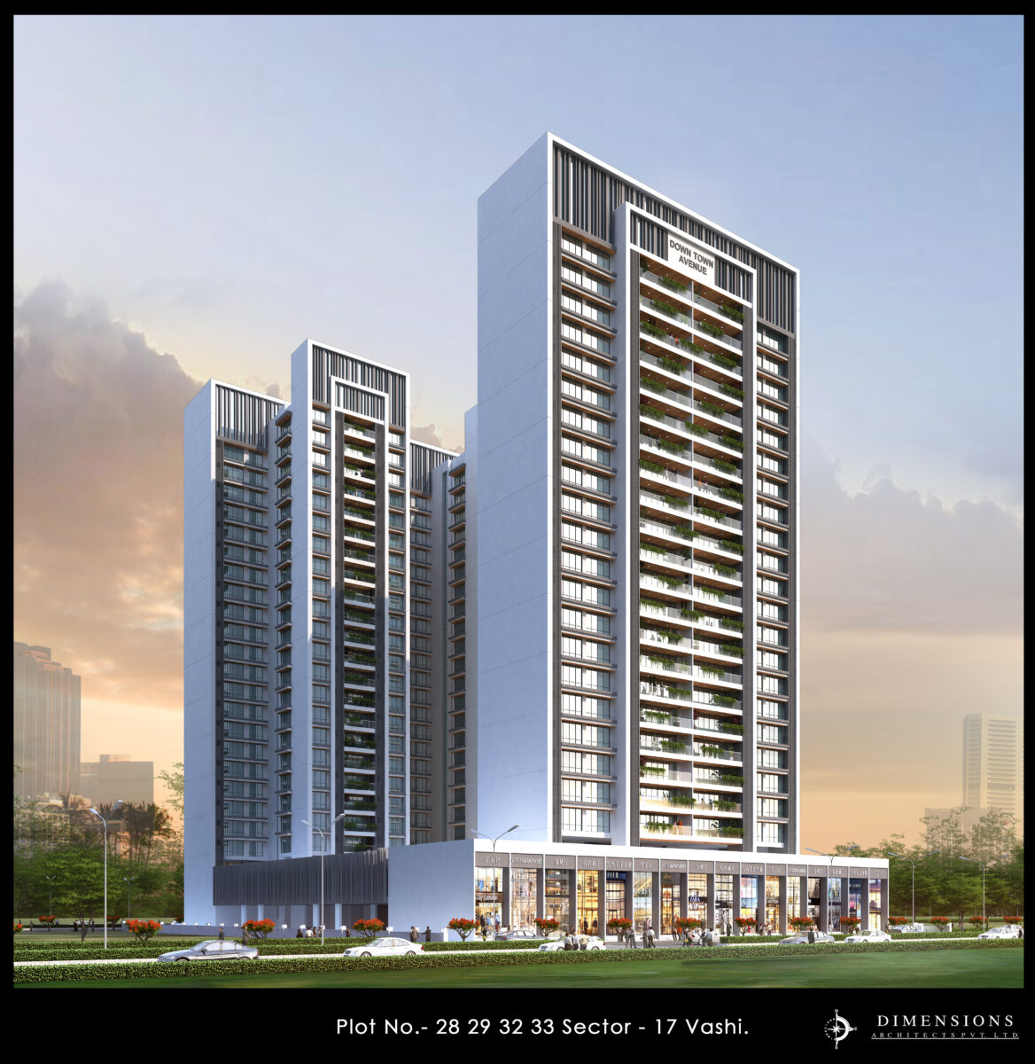 28, 29, 32, 33, sec 17, vashi revised